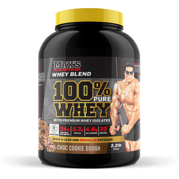 Max's 100% Pure Whey - Messiah Supplements